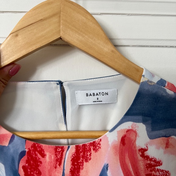 NWT Aritzia Hamptons Midi Floral Dress - Picture 4 of 6